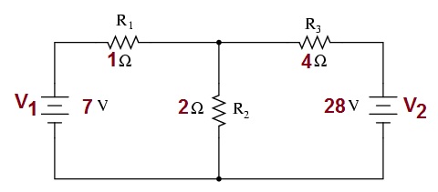 kirchhoffs-voltage-law,current-law, Thevinin's theorem with current ...