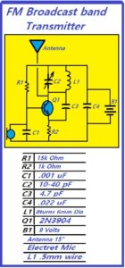 Cool FM Spy Mini-Transmitter