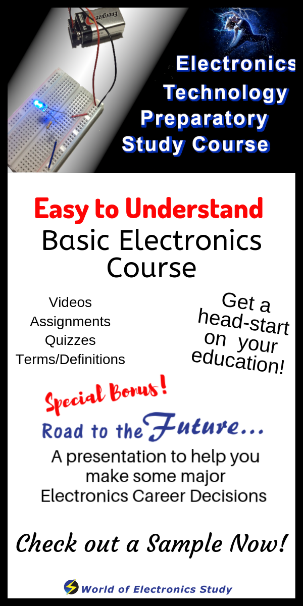Electronics Technology Preparatory Study Course